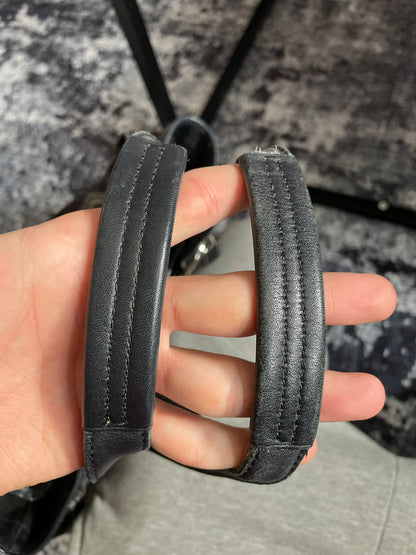 Vintage Coach Black Monogram Soho Handbag/Shoulderbag Authentic Y2K
Buckle