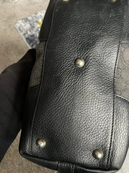 Vintage Gucci Shoulderbag GG Monogram
Black/Grey Authentic Y2K