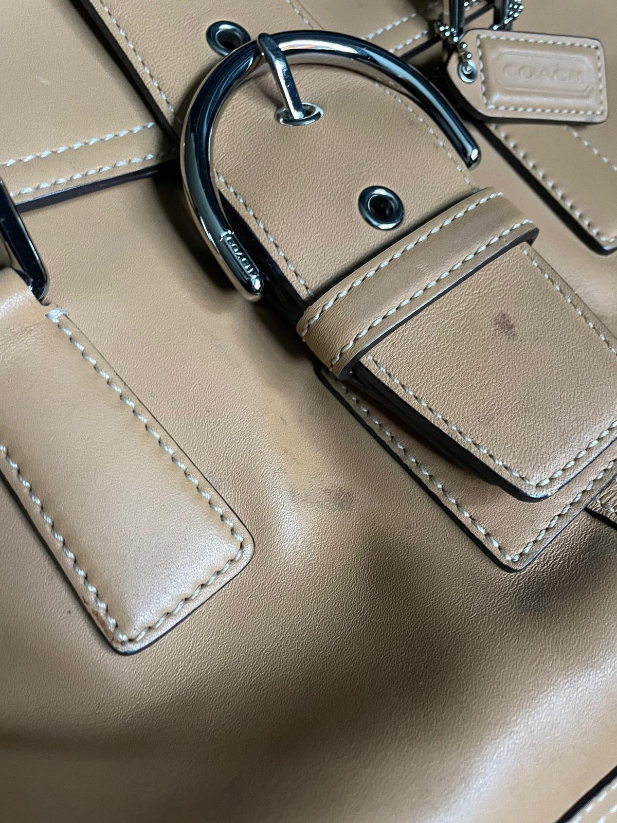 Vintage Coach Handbag Soho Brown
Buckle Flap Authentic Y2K Large