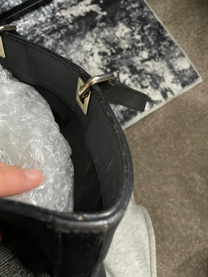 Vintage Gucci Shoulderbag GG Monogram
Black/Grey Authentic Y2K