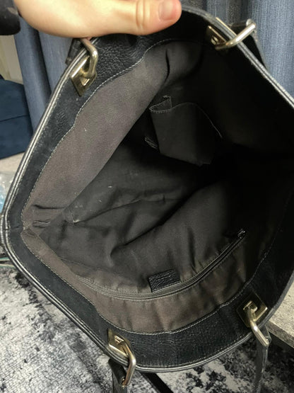 Vintage Gucci Shoulderbag GG Monogram
Black/Grey Authentic Y2K