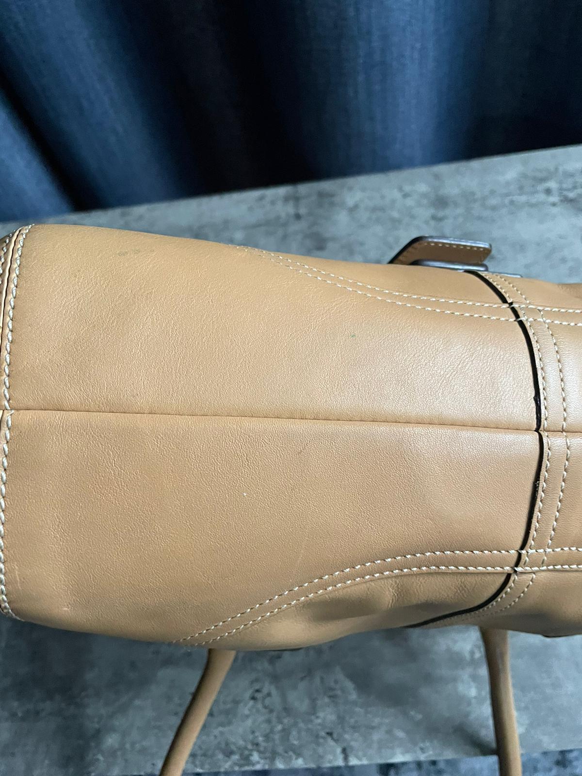 Vintage Coach Handbag Soho Brown
Buckle Flap Authentic Y2K Large