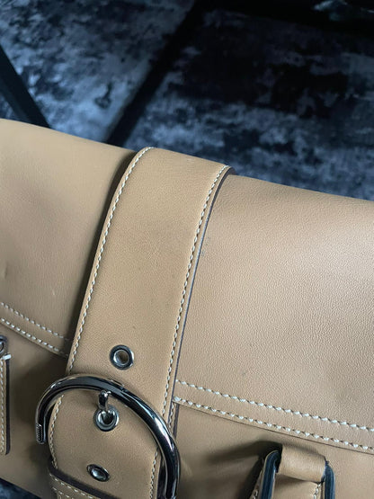 Vintage Coach Handbag Soho Brown
Buckle Flap Authentic Y2K Large