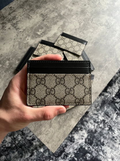 Gucci GG Supreme Cardholder - Brand New