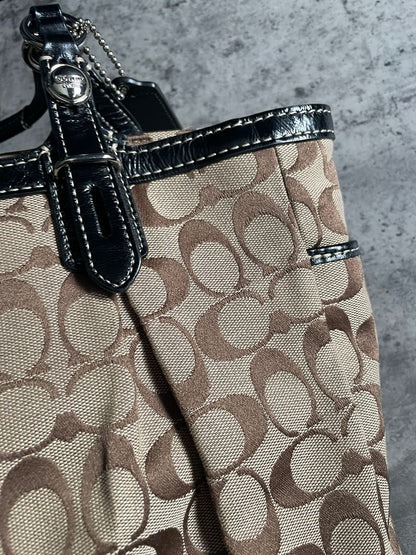 Vintage Coach Monogram Brown/Black
Totebag Authentic Y2K