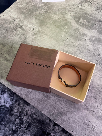 Louis Vuitton Monogram Spirit Bracelet - Size 17 - With Box