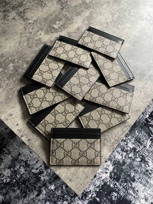 Gucci GG Supreme Cardholder - Brand New