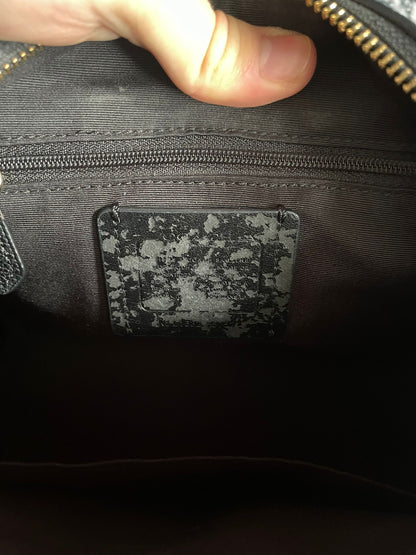 Vintage Coach Leather Crossbody Bag
Black/Gold Authentic with dustbag