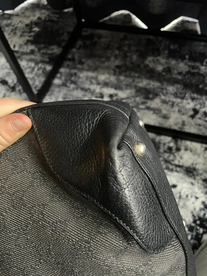 Vintage Gucci Shoulderbag GG Monogram
Black/Grey Authentic Y2K