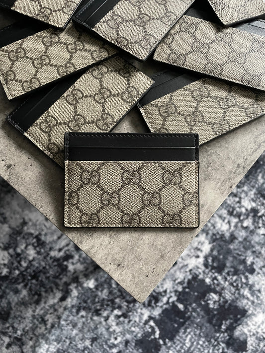 Gucci GG Supreme Cardholder - Brand New