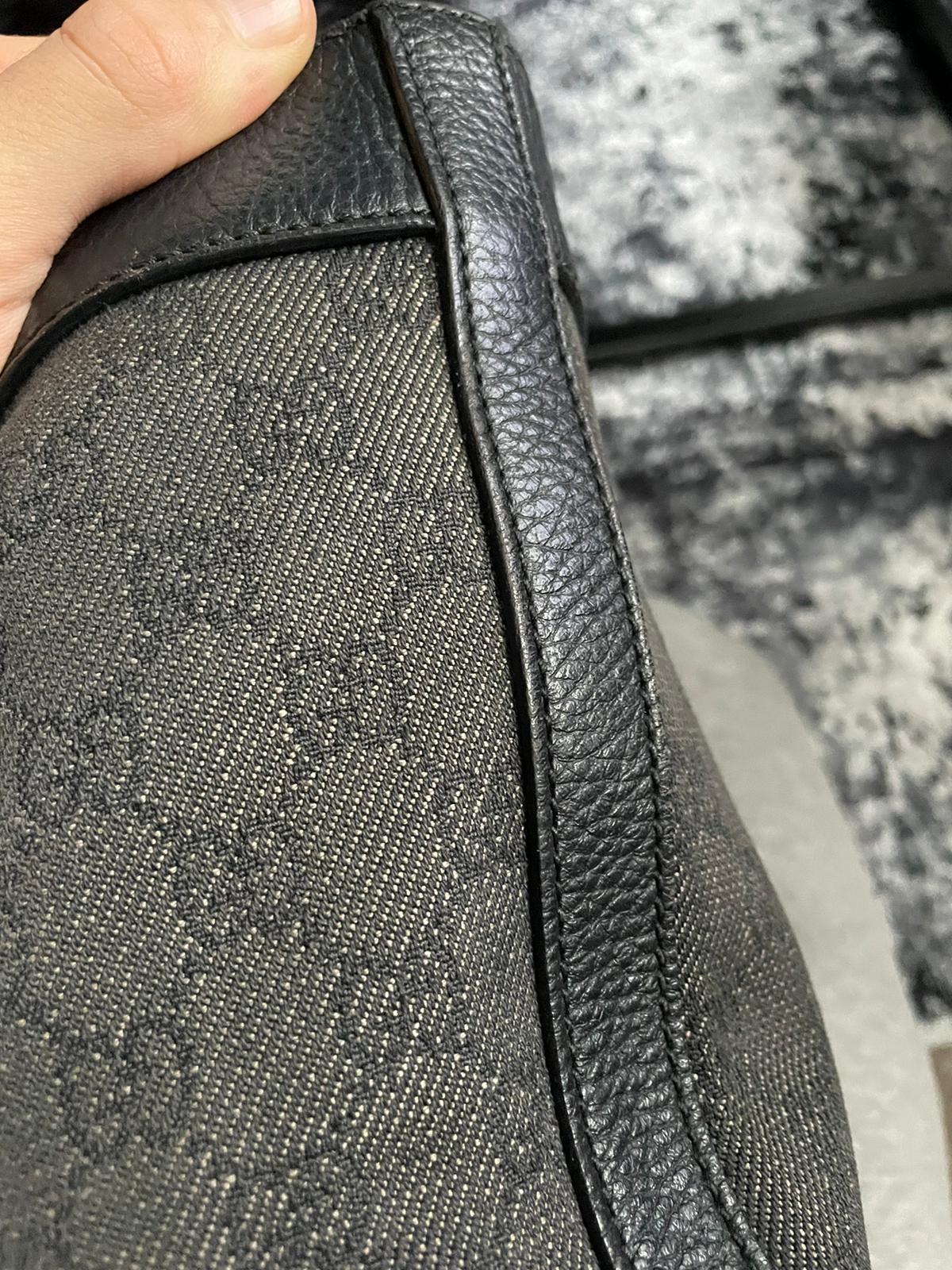 Vintage Gucci Shoulderbag GG Monogram
Black/Grey Authentic Y2K