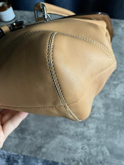 Vintage Coach Handbag Soho Brown
Buckle Flap Authentic Y2K Large