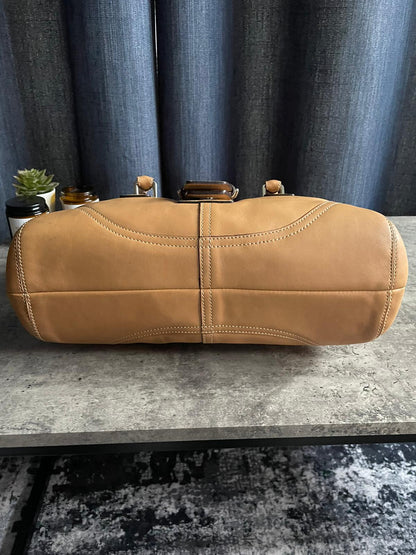 Vintage Coach Handbag Soho Brown
Buckle Flap Authentic Y2K Large