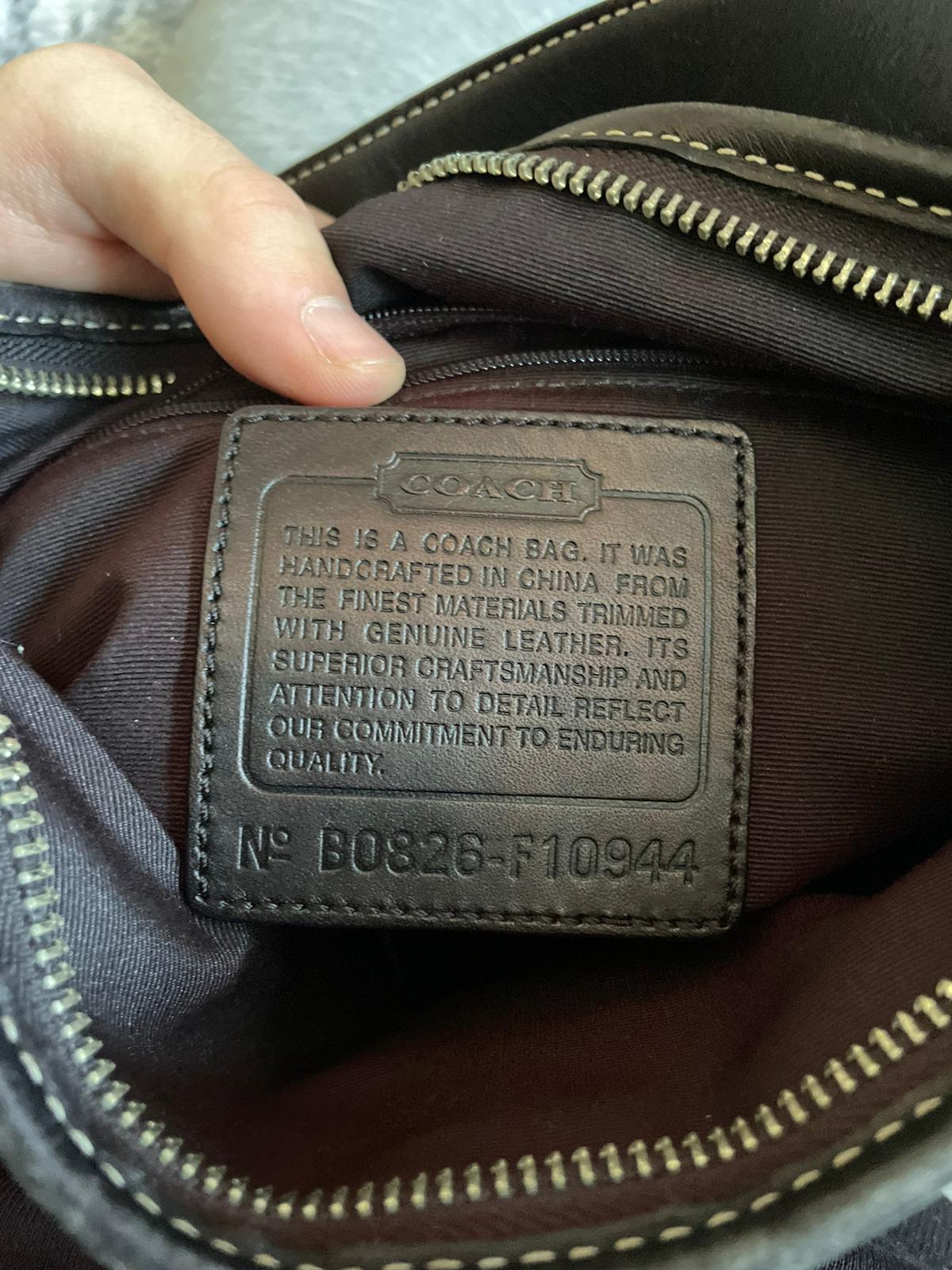 Vintage Coach Shoulderbag Monogram
Grey/black authentic 2k crossbody